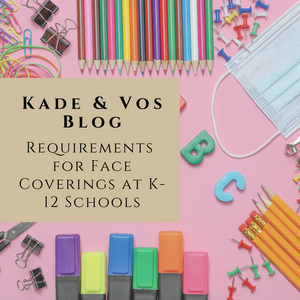 Requirements for Face Coverings at K-12 Schools