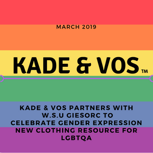 Kade & Vos Partners with Washington State University’s GIESORC to Celebrate Gender Expression - New clothing resource for LGBTQA